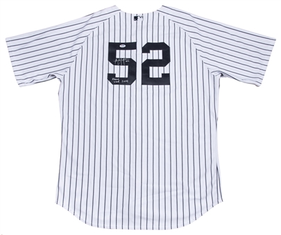 2014 CC Sabathia Game Used & Signed New York Yankees Home Jersey Used on 4/11/14 (MLB Authenticated, Yankees-Steiner, PSA/DNA)